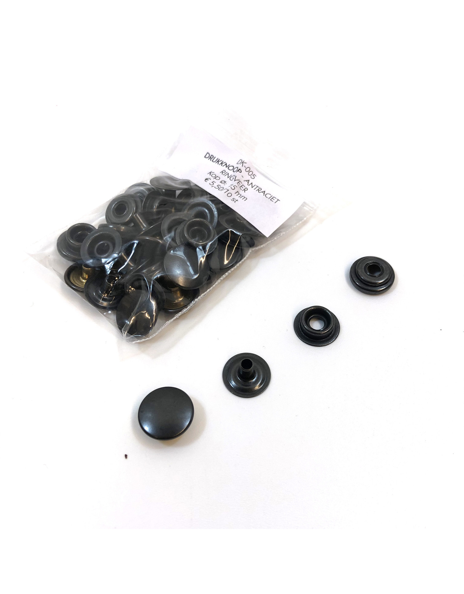 Snap button RING SNAP 15mm
