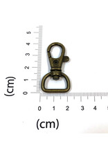 Swivel snap hook 15mm