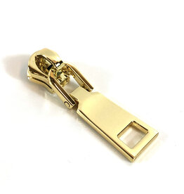 Zipper pull gold