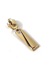 Zipper pull gold