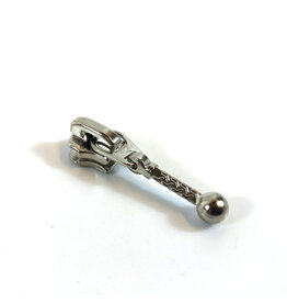 Zipper pull nickel