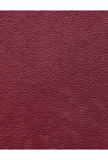 Grained cow leather Rosso Rumba