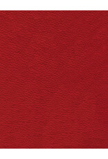 Grained cow leather Rosso