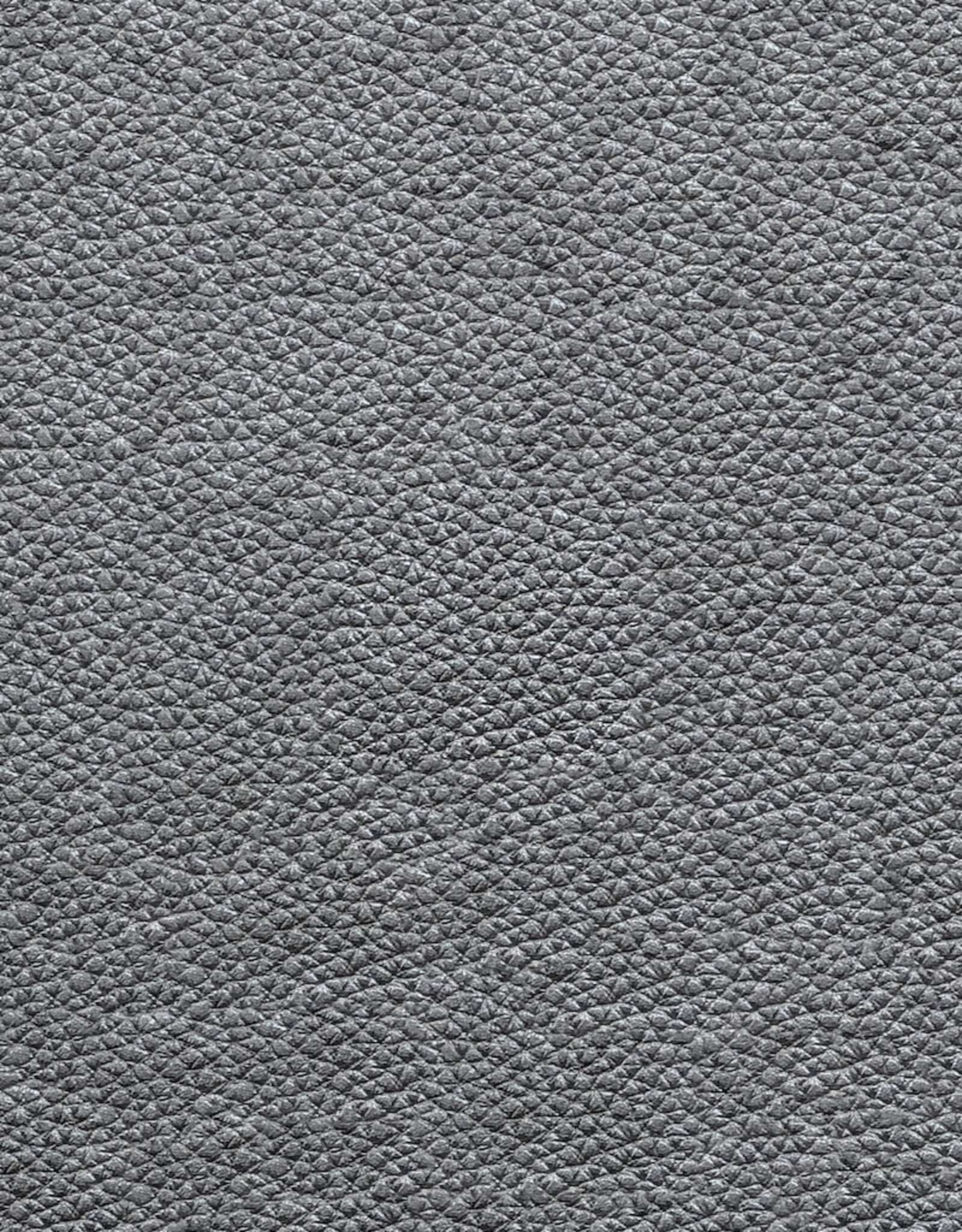 Grained cow leather metallic Peltro