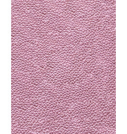 Grained cow leather metallic Soft Pink