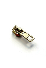 Zipper pull gold