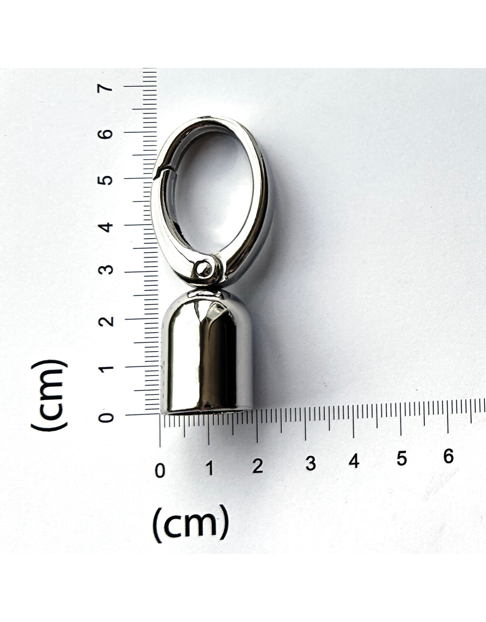 Swivel snap hook + tassel nickel