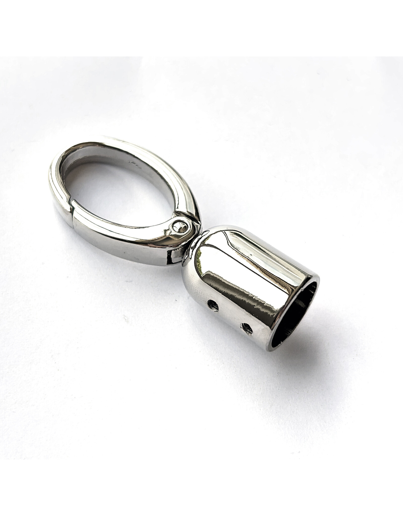 Swivel snap hook + tassel nickel