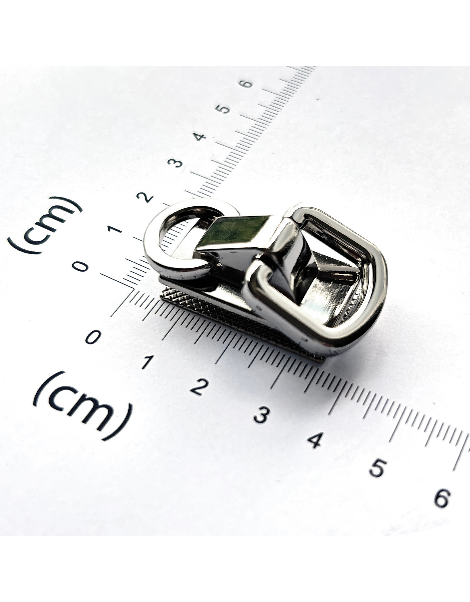 Strap connector double ring nickel