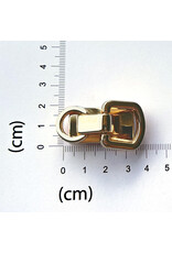 Hengselhouder dubbele ring goud