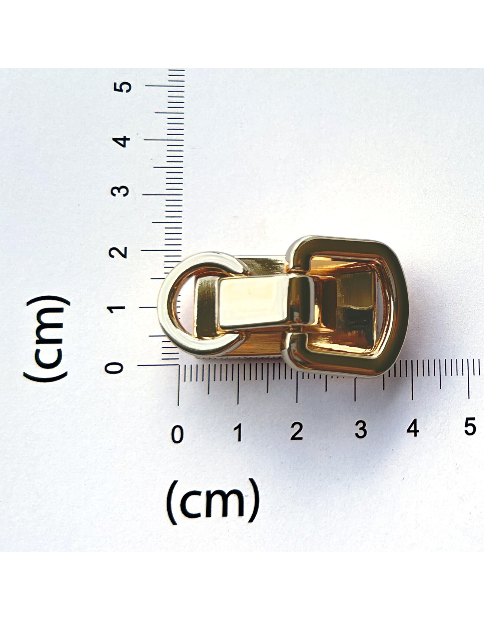Hengselhouder dubbele ring goud