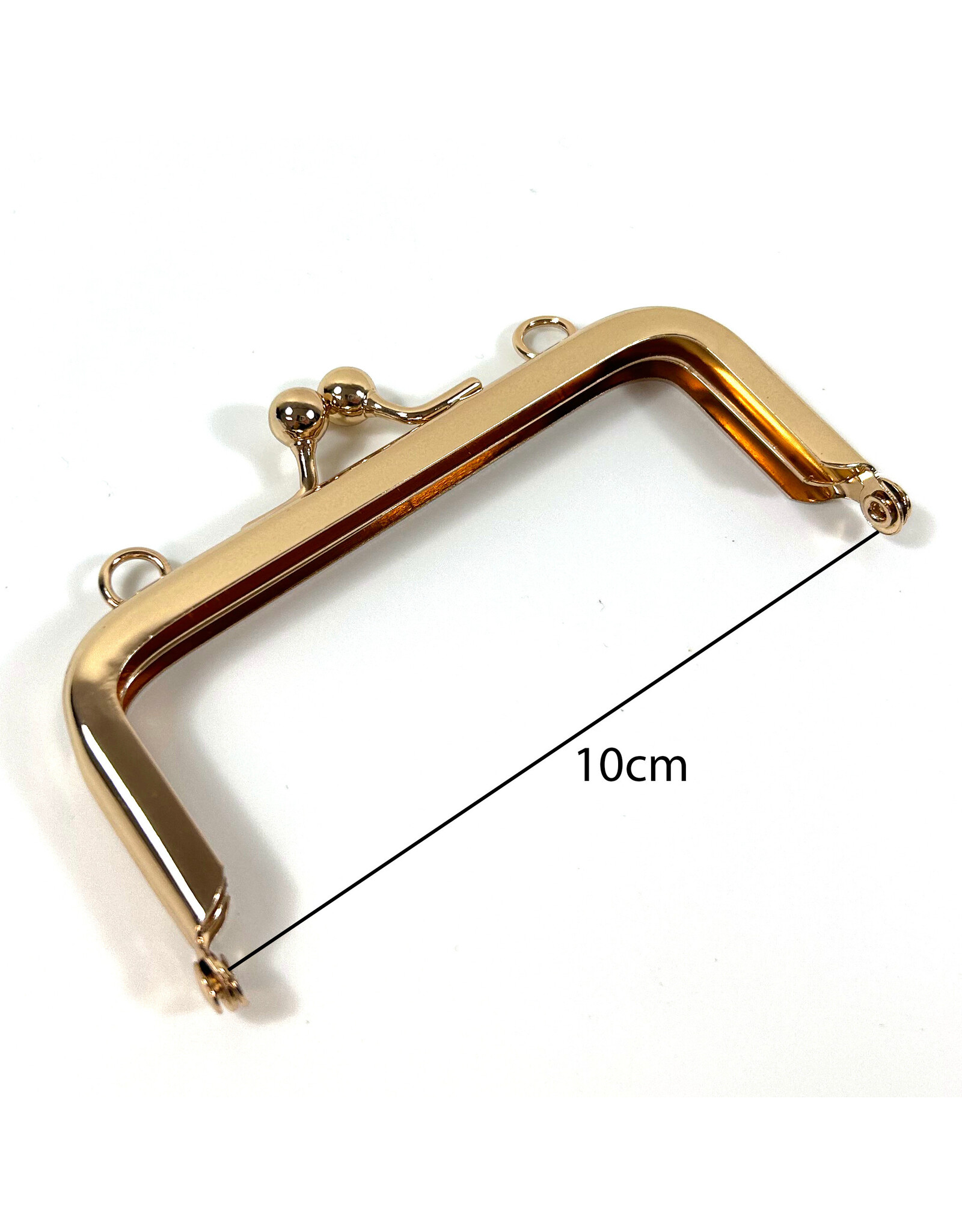 Tasframe kisslock goud