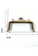 Tasframe kisslock goud