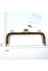 Tasframe kisslock goud