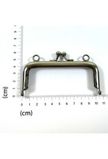 Tasframe kisslock nikkel