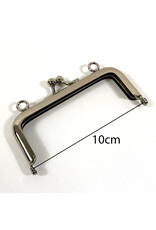 Tasframe kisslock nikkel