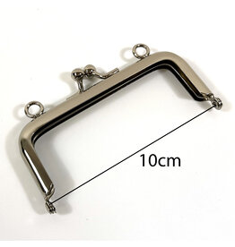 Tasframe kisslock nikkel