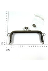 Tasframe kisslock nikkel