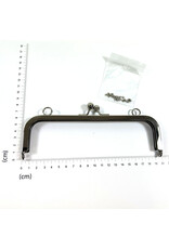 Tasframe kisslock nikkel
