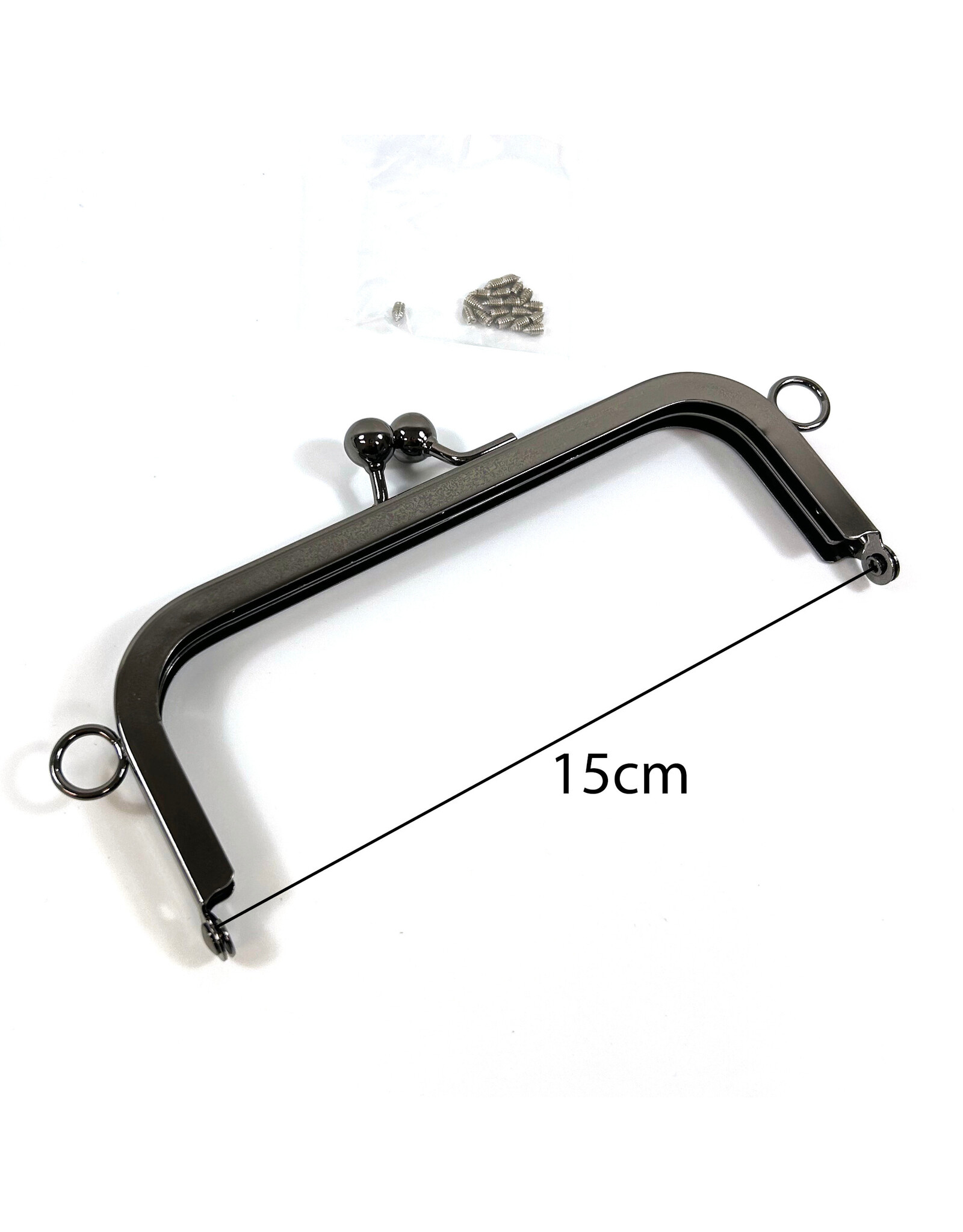 Tasframe kisslock gun metal