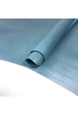 Pearly light blue goat lining