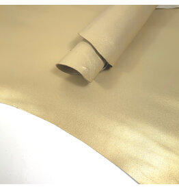 Pearly gold goat lining