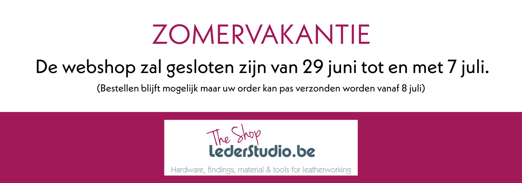 zomervakantie