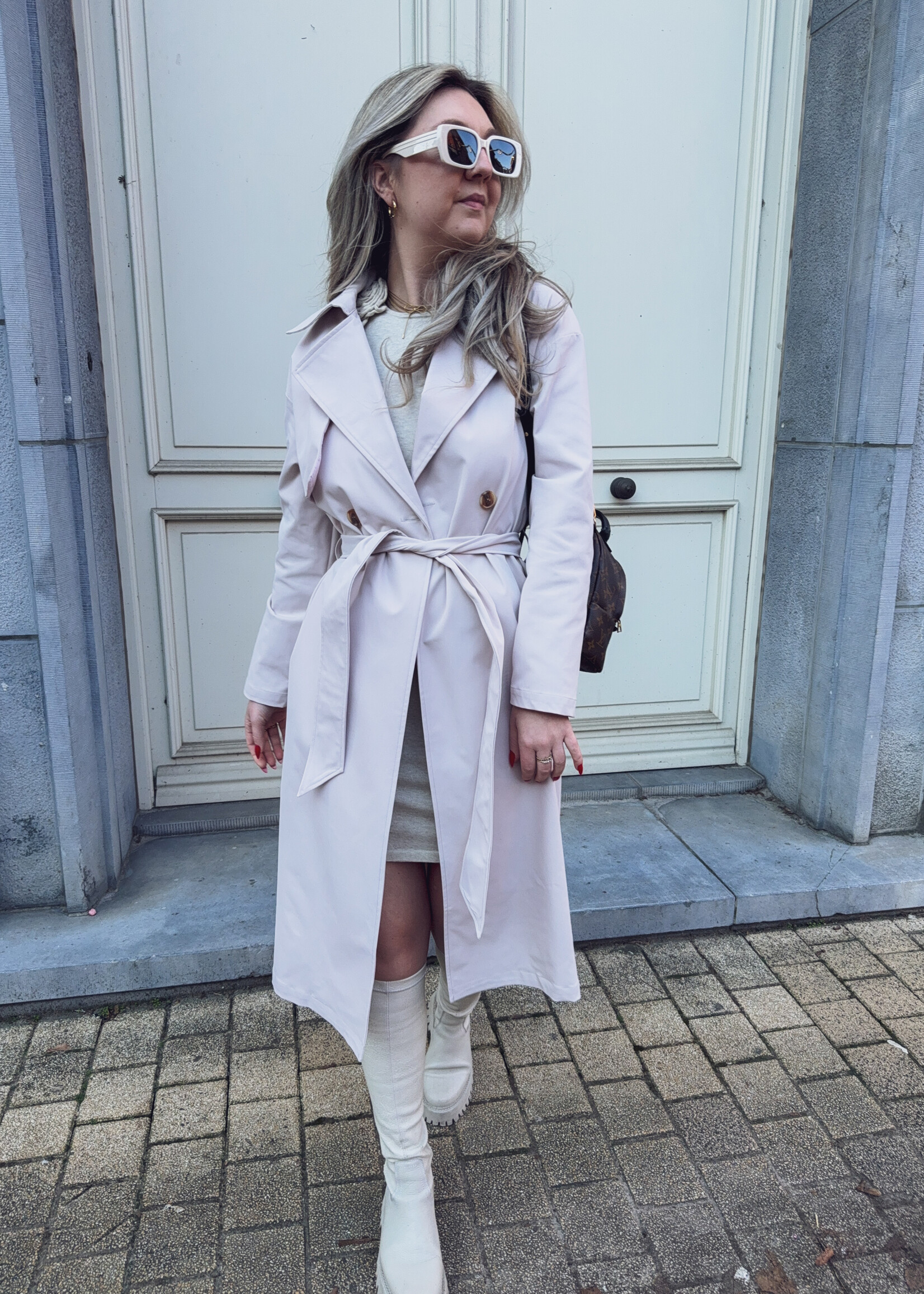 Caroline Trench Coat - Beige