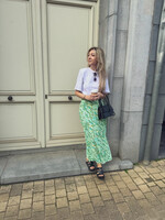 Mira Skirt - Green Print