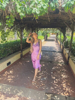 Brucoli Satin Dress - Lilac