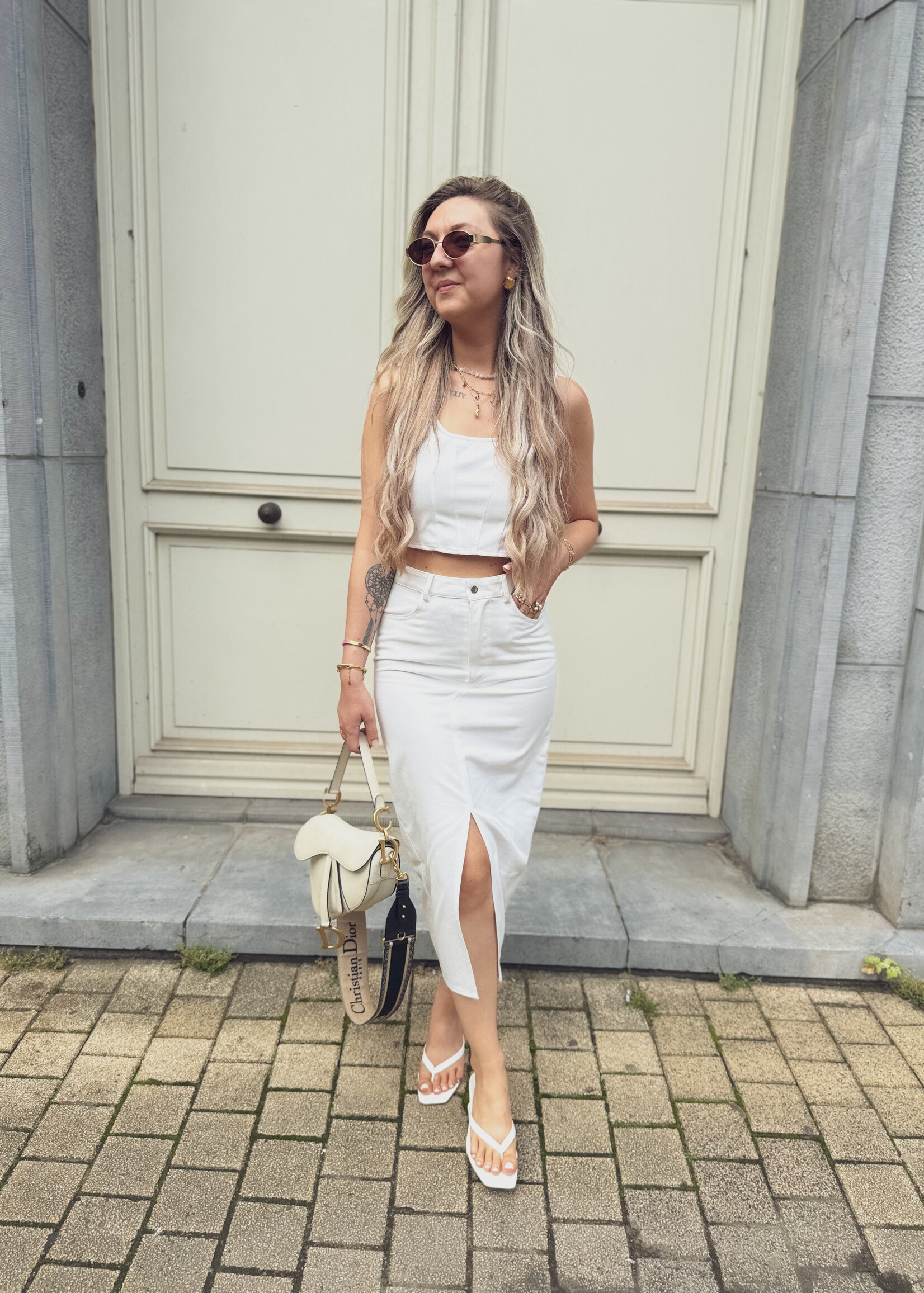 Kitten Heels - Off White