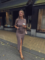 Uni Dress - Taupe