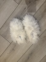 Fluffy Sloffen - Off White