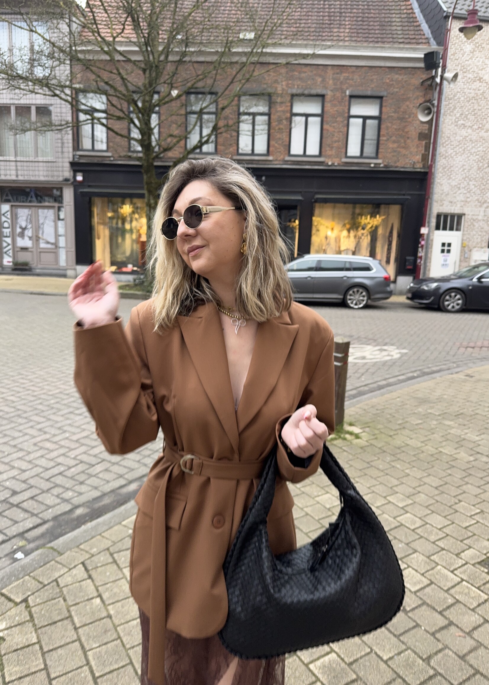 Fara Blazer - Camel