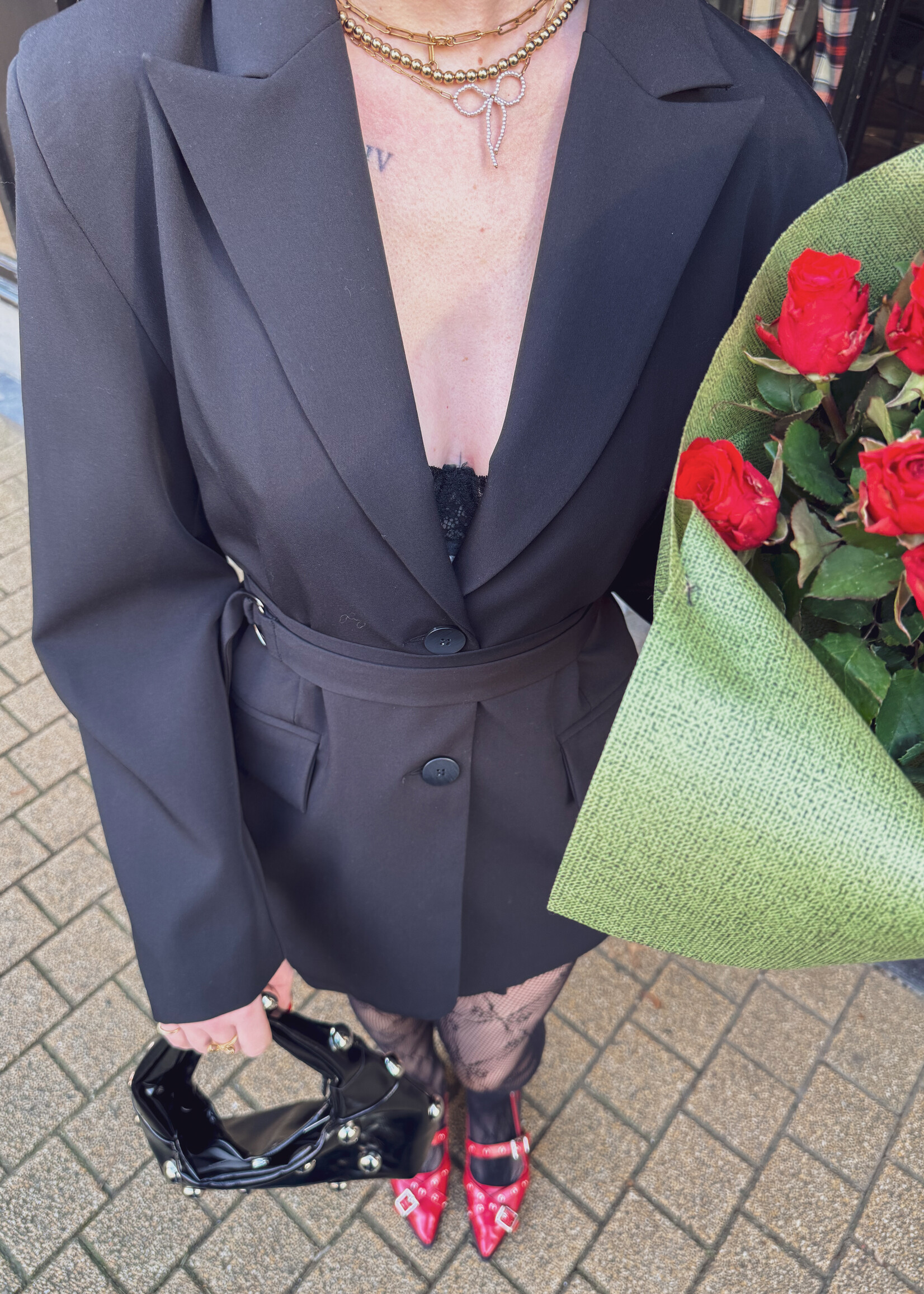 Fara Blazer -  Black