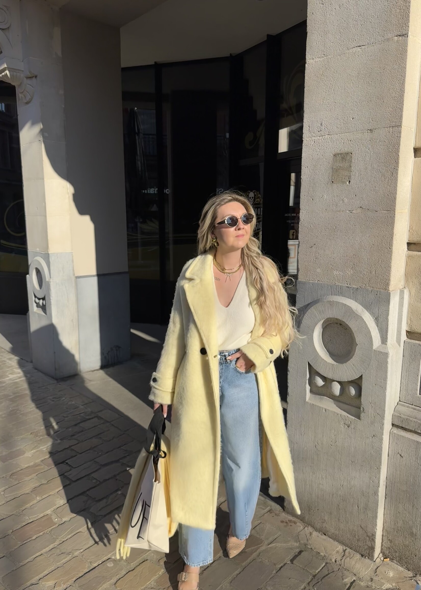 Fil Coat - Butter Yellow