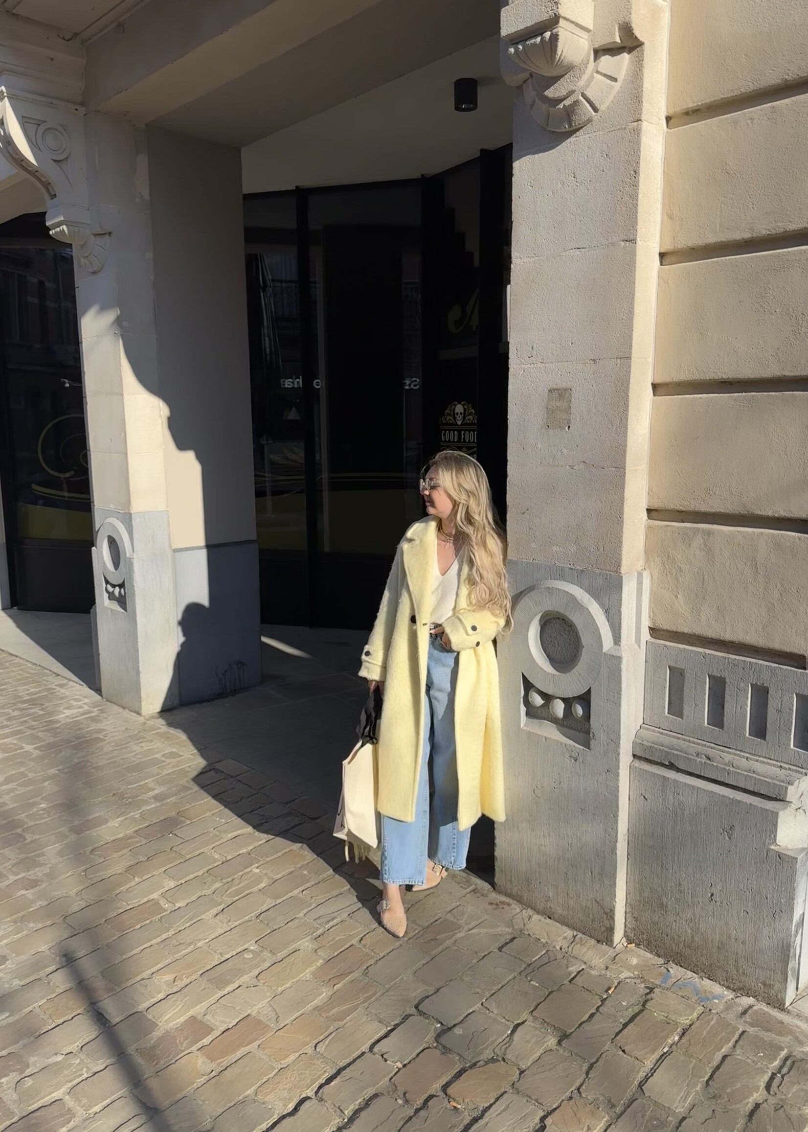 Fil Coat - Butter Yellow