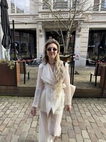 Lace Blazer - White