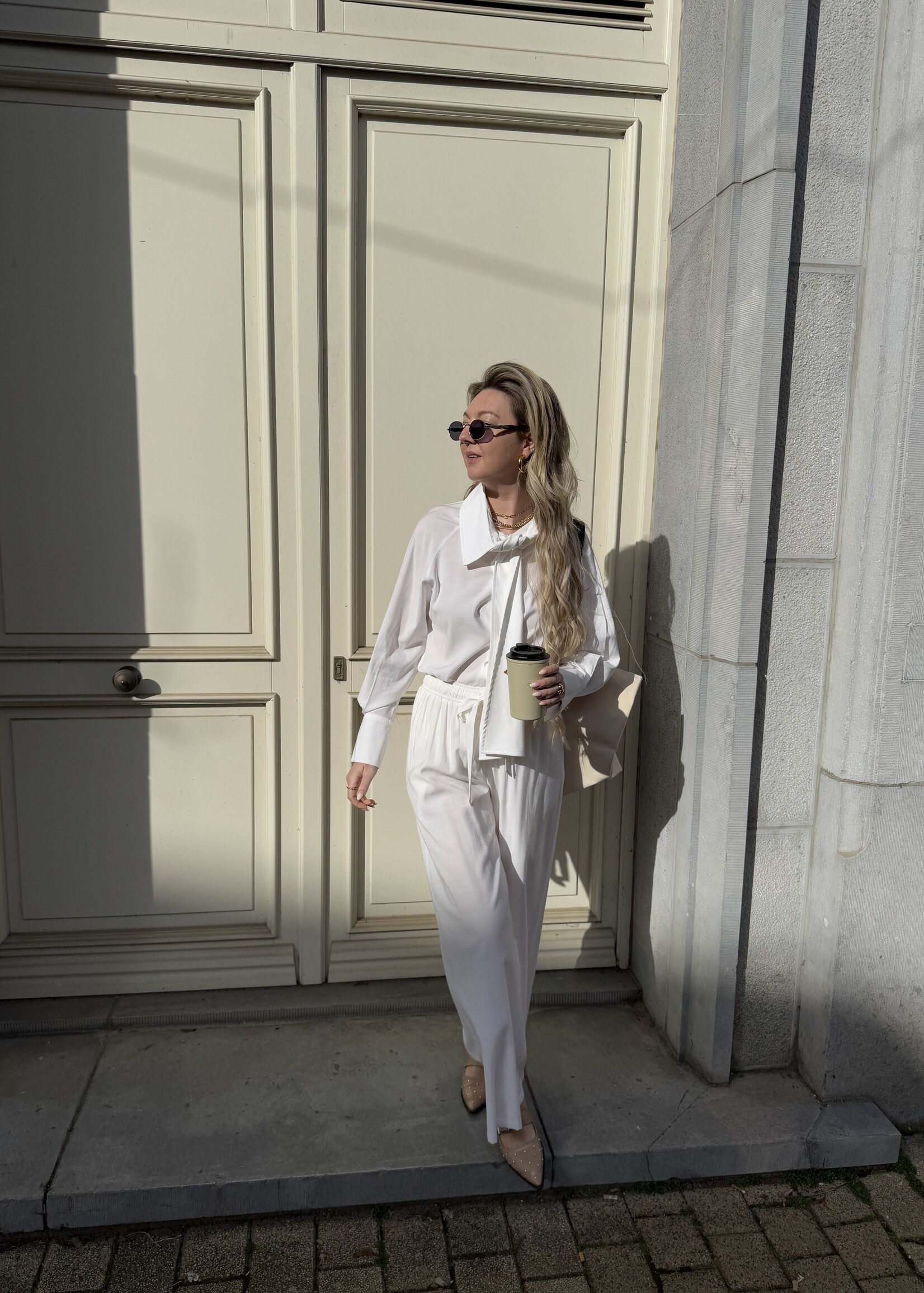 Fara Trousers - White