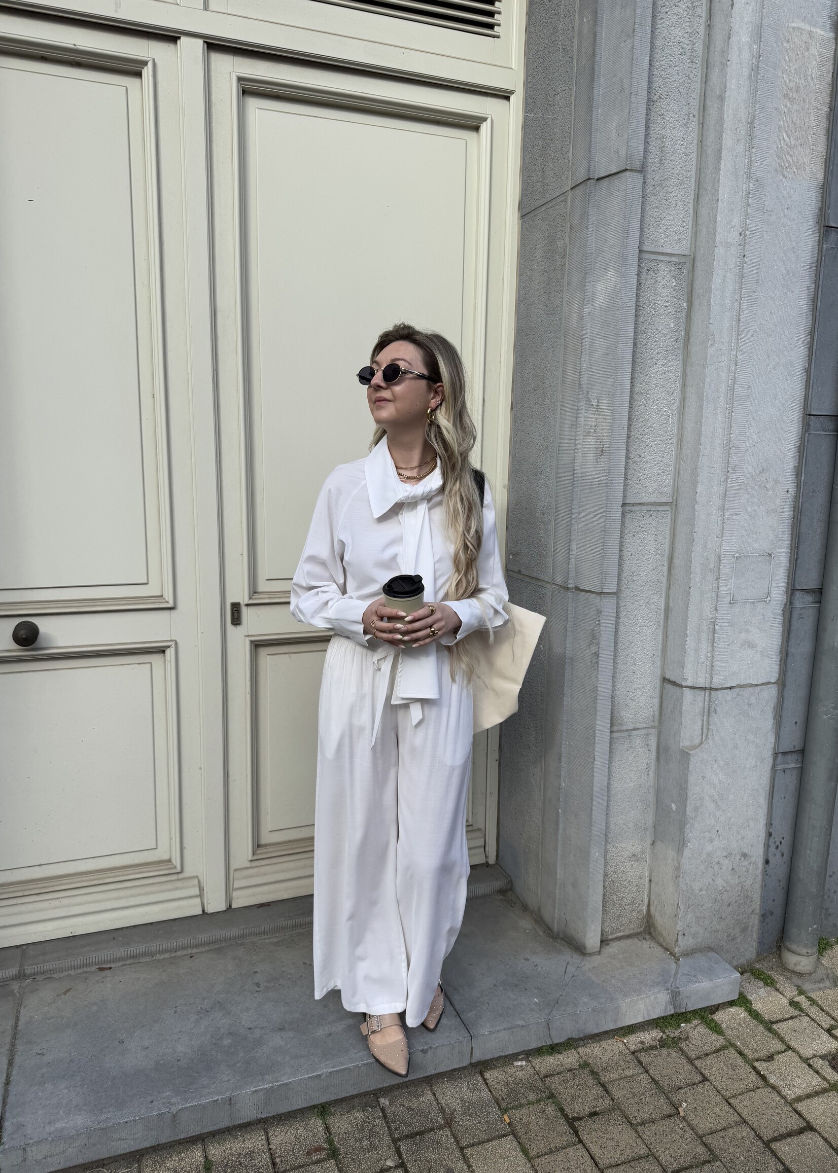 Fara Trousers - White