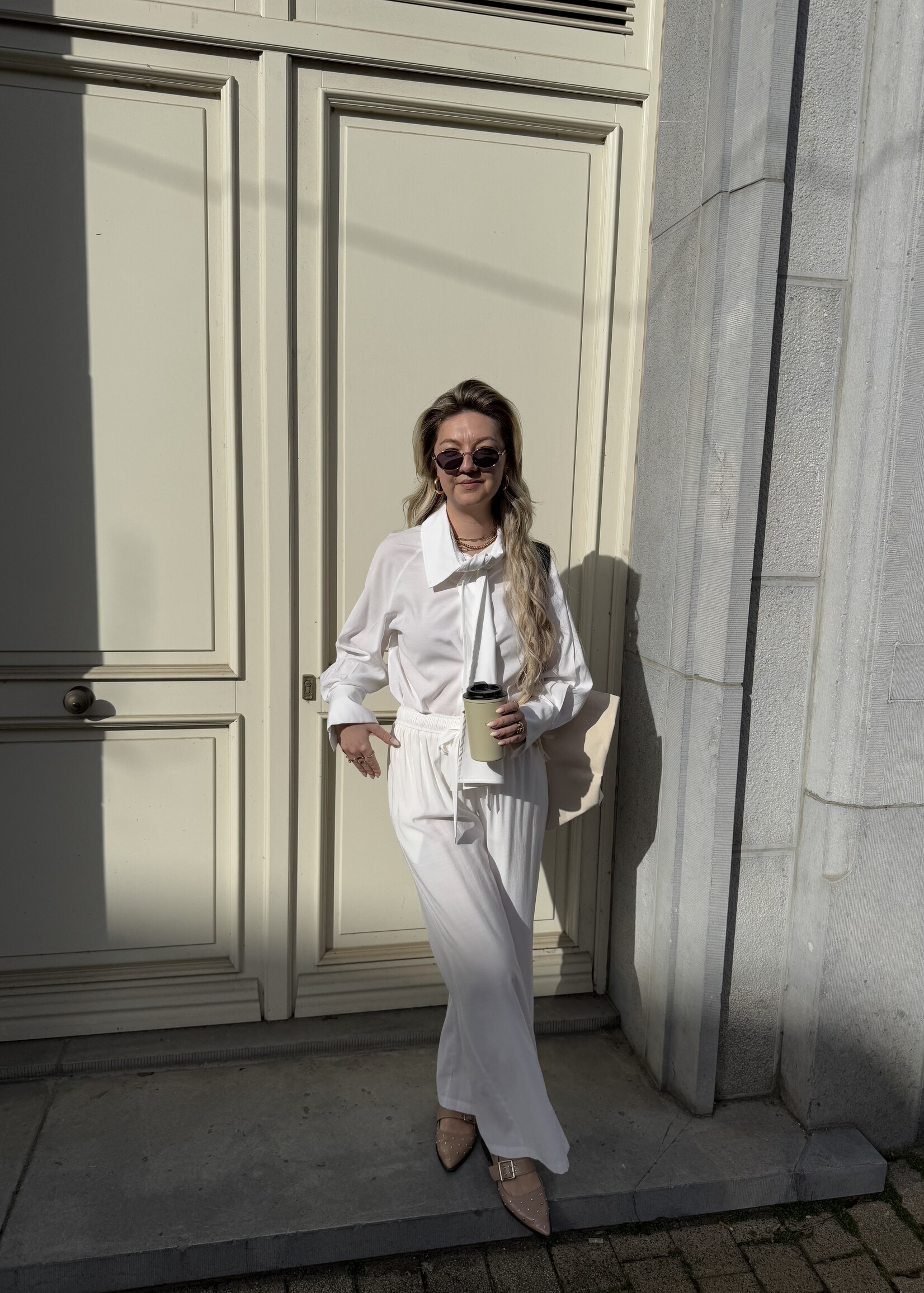 Fara Trousers - White