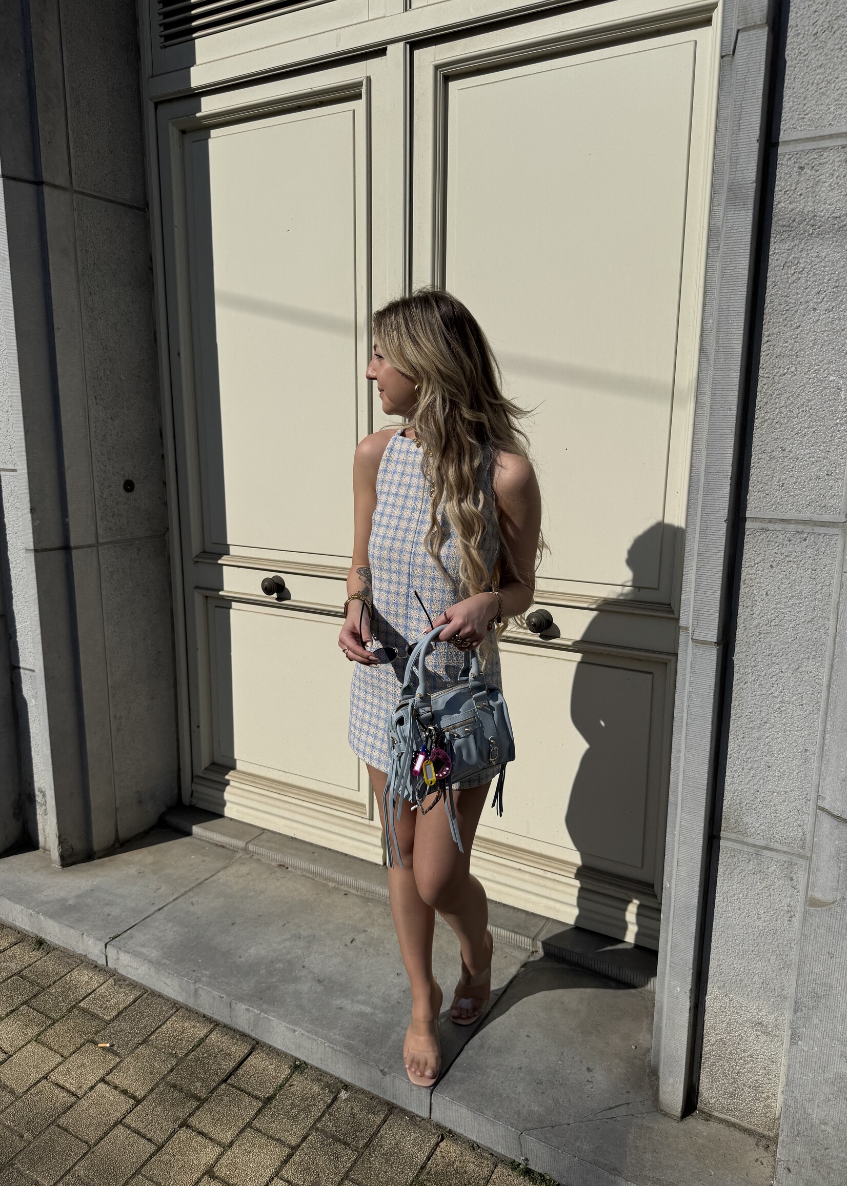 Livia Dress - Light blue