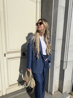 Denim look Blazer TU- Dark blue