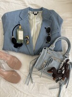 Fringe Bag - blue