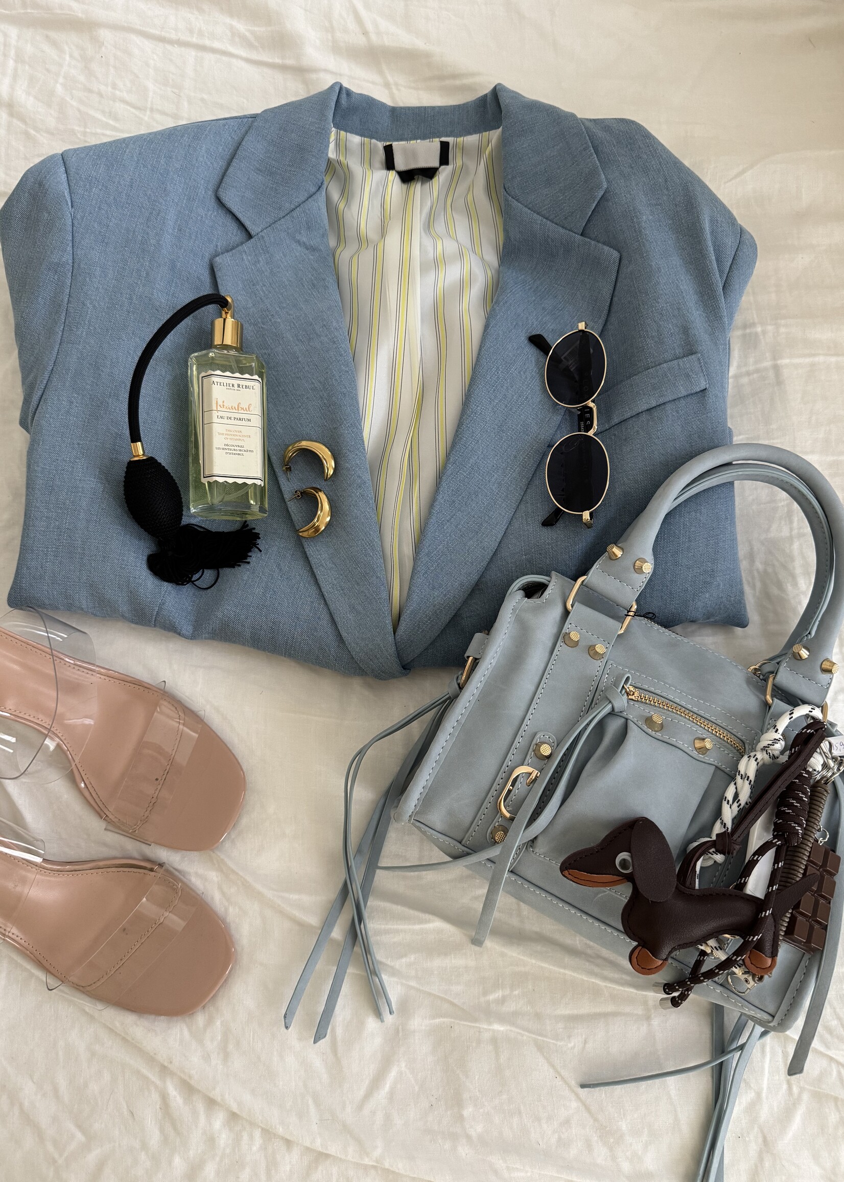 Fringe Bag - blue
