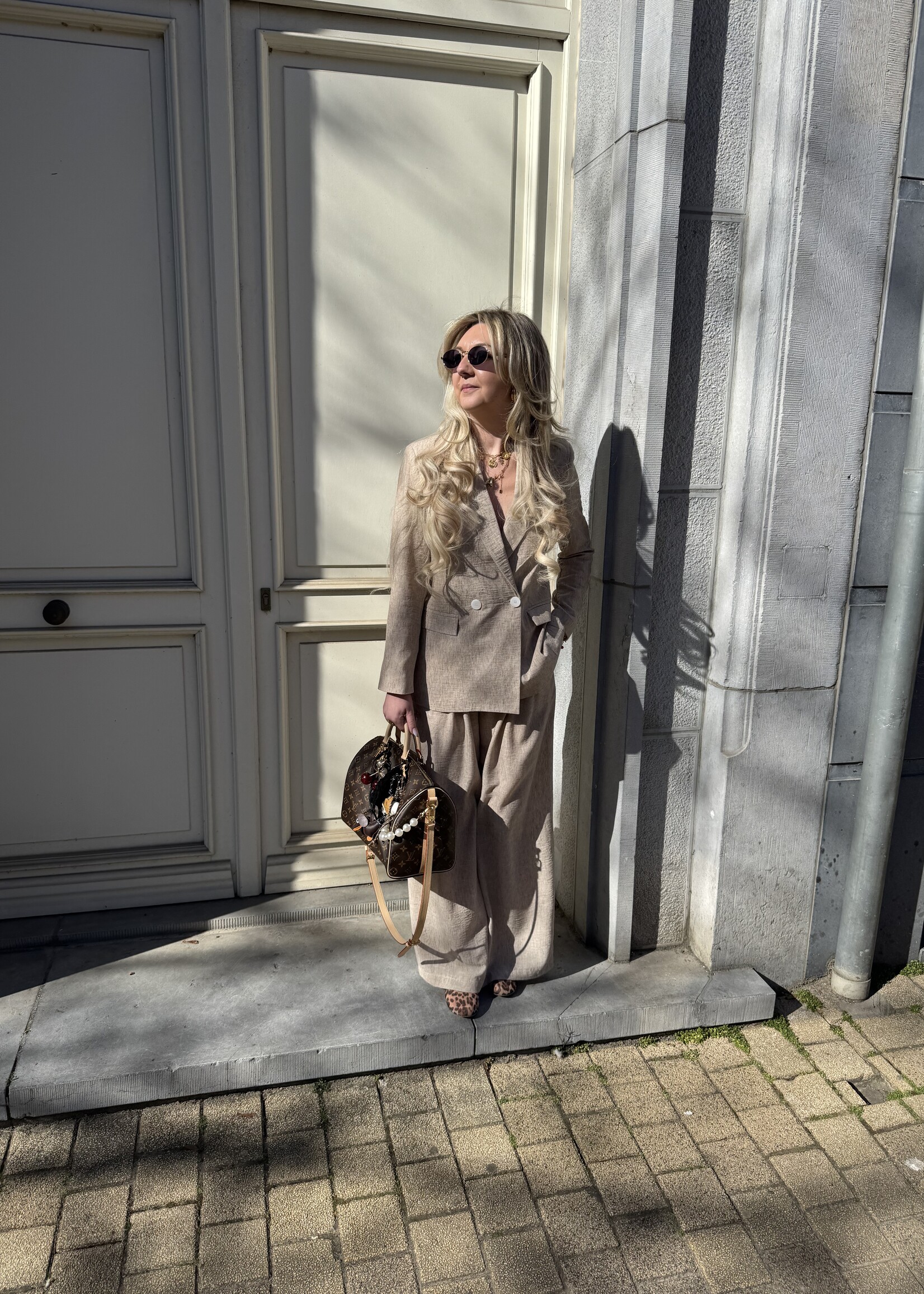 Hieda Pants - Beige