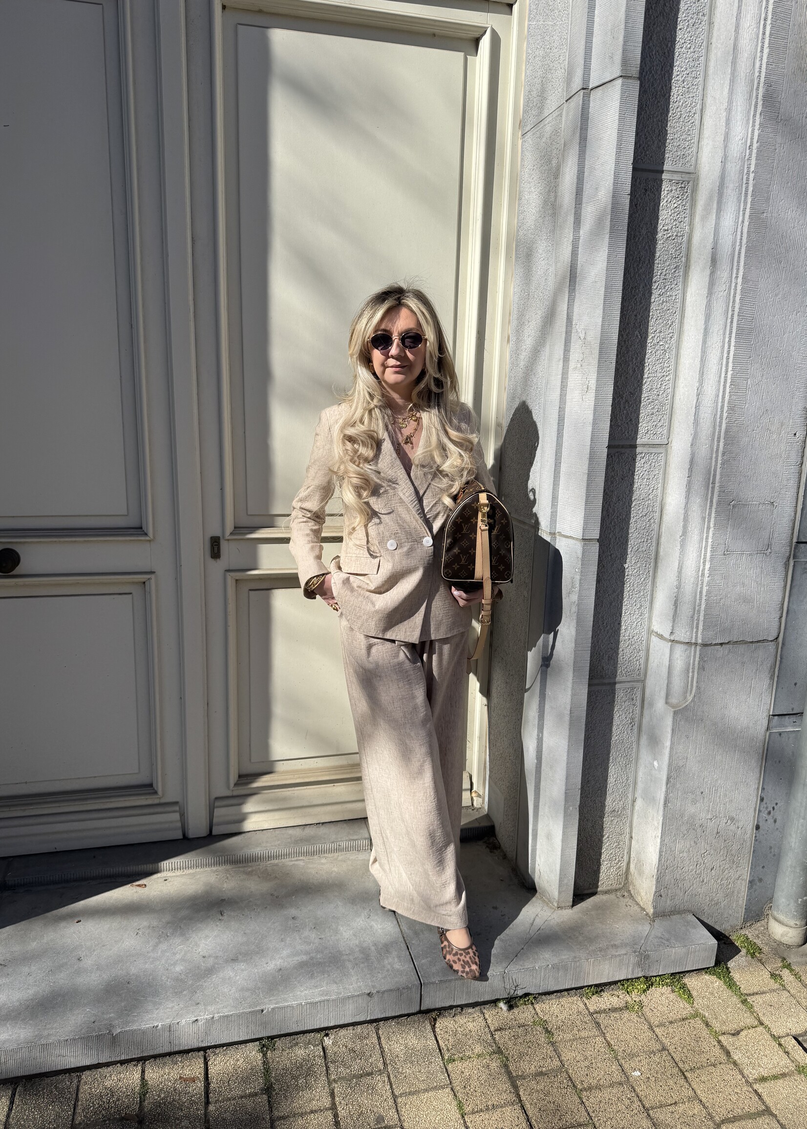 Hieda Pants - Beige