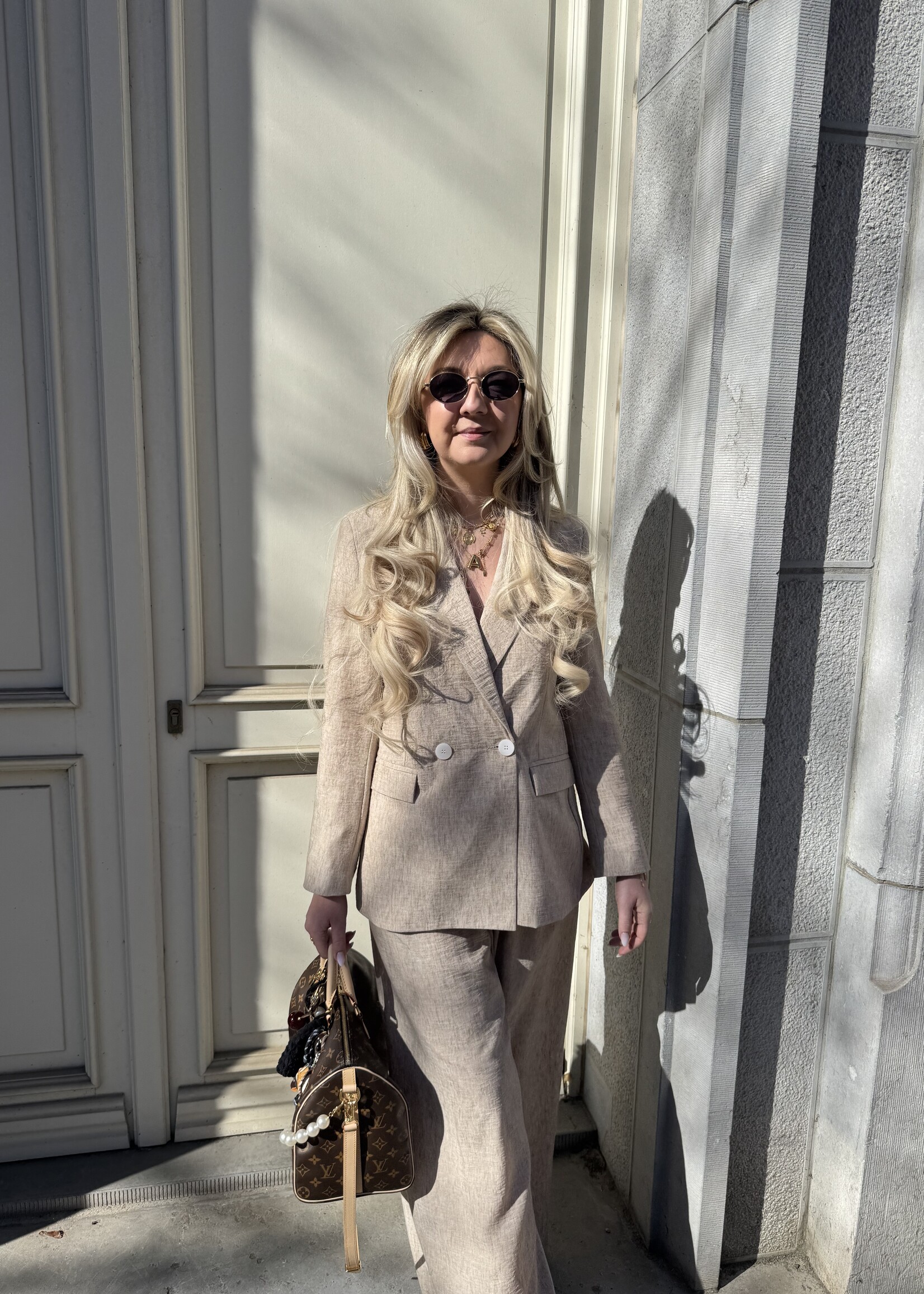 Hieda Blazer - Beige