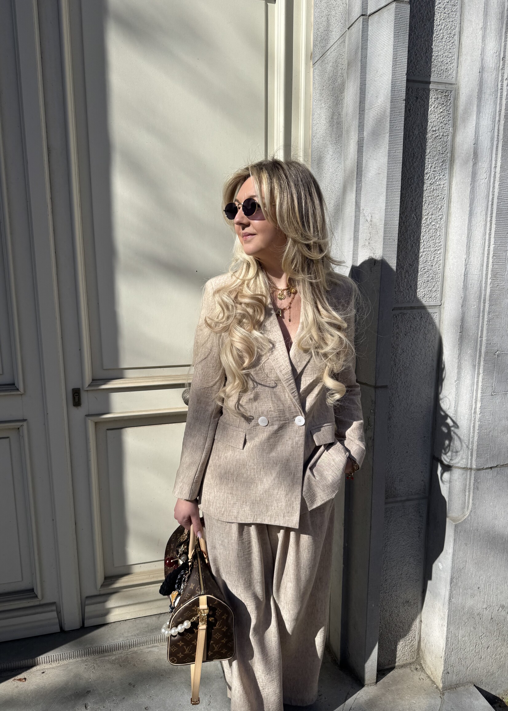 Hieda Blazer - Beige