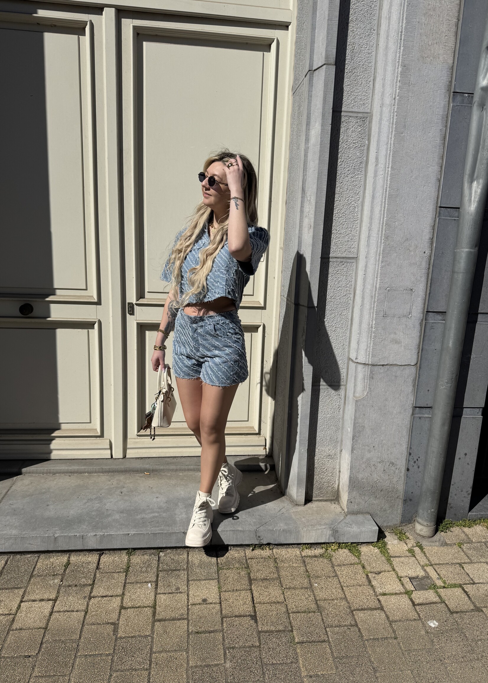 Cool denim short